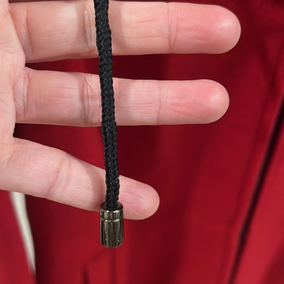 FLEET STREET LTD. Red Wool Blend Coat. Size Medium - Picture 7 of 13